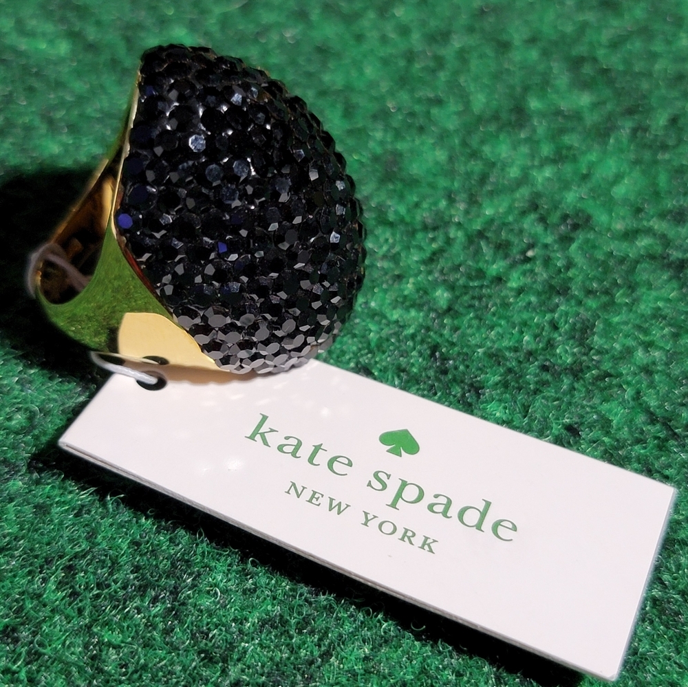 KATE SPADE Jet Mood Ring Size 8